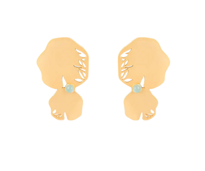 LILY PAD EARRINGS