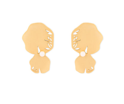 LILY PAD EARRINGS